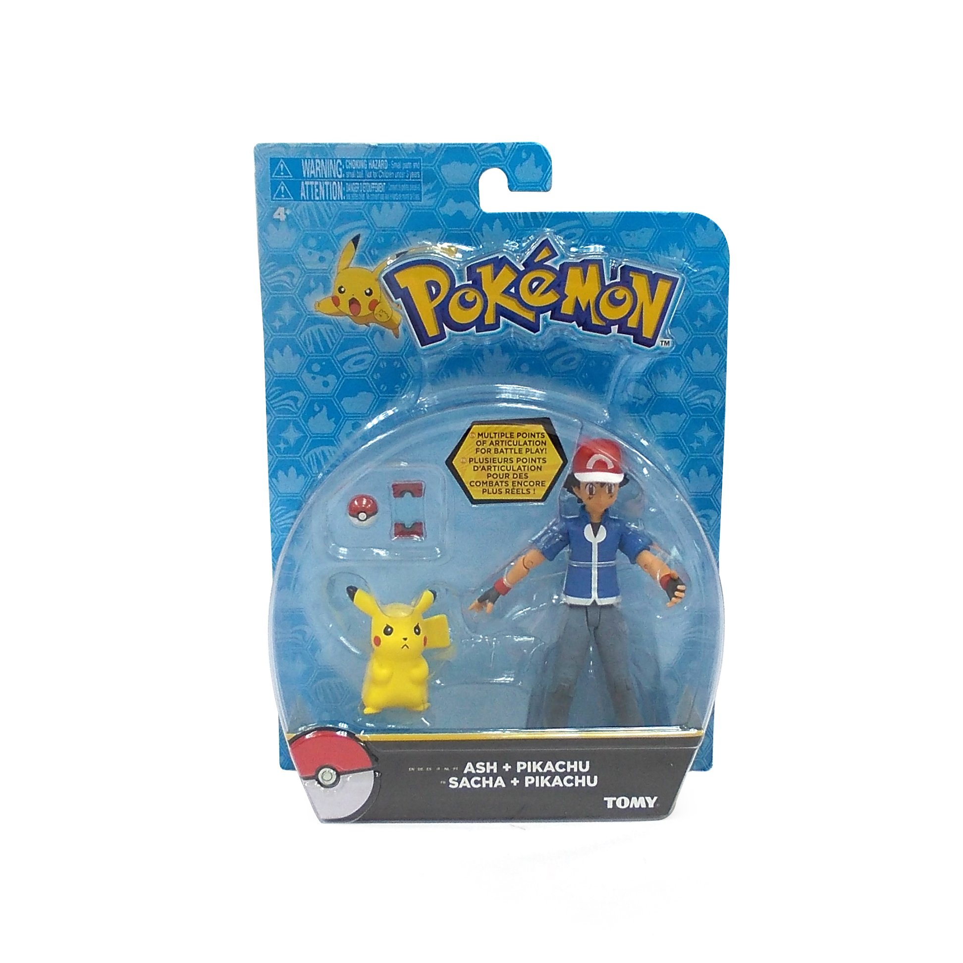 Buy Tomy Kid's Pokemon Ash and Pikachu Action Figure Online